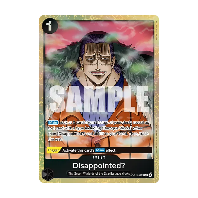 Carte 不服か? OP14-099